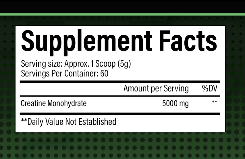 Creatine Monohydrate